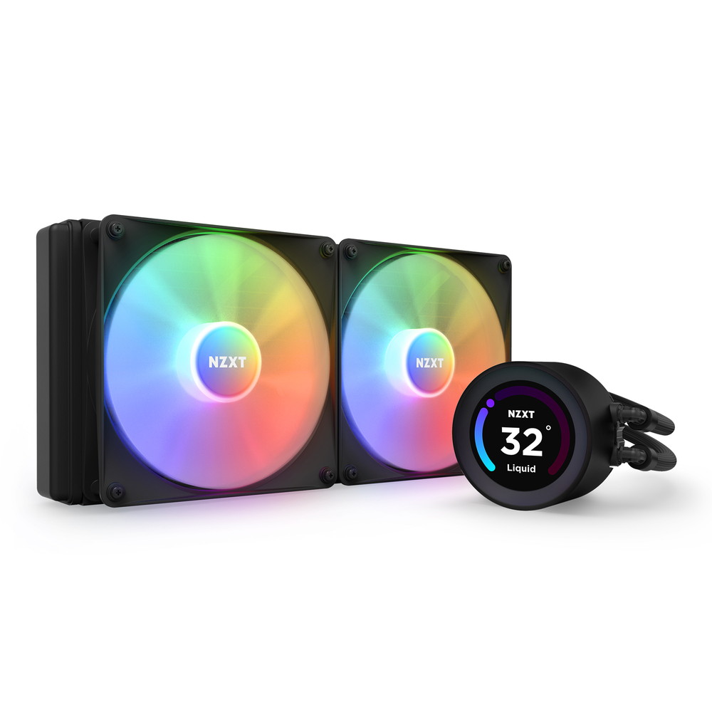CPUクーラー　NZXT Kraken Elite 280 液体冷却 Kraken 280 | 280mm AIO Liquid Cooler with LCD Display| NZXT