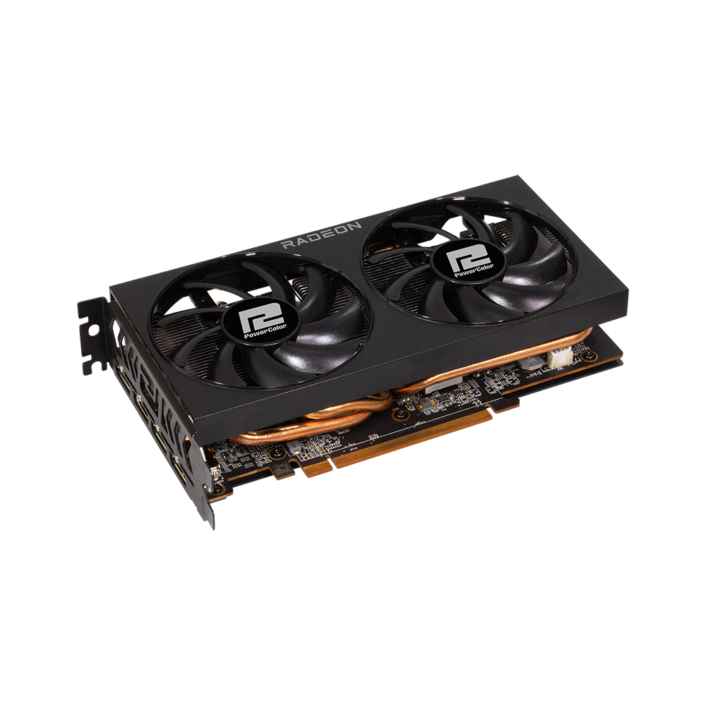 PCパーツ PowerColor - PowerColor Fighter AMD Radeon RX 7600 Fighter AMD Radeon RX 7600 8GB GDDR6（2023 ver.） ※終息品