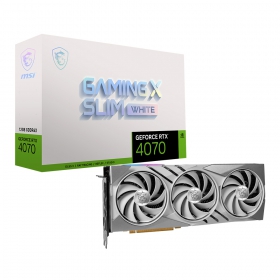 GeForce RTX 4070 GAMING X SLIM WHITE 12G