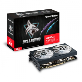 Hellhound AMD Radeon RX 7600 XT 16GB GDDR6（生産終了）