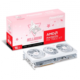 Hellhound Sakura AMD Radeon RX 7800 XT 16GB GDDR6