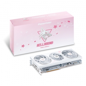Hellhound Sakura AMD Radeon RX 7800 XT 16GB GDDR6 Limited Edition