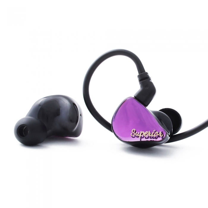 qdc SUPERIOR Rondo Purple と4.4mmバランス接続 SUPERIOR Rondo Purple｜qdc｜株式会社アユート PCパーツ・VR