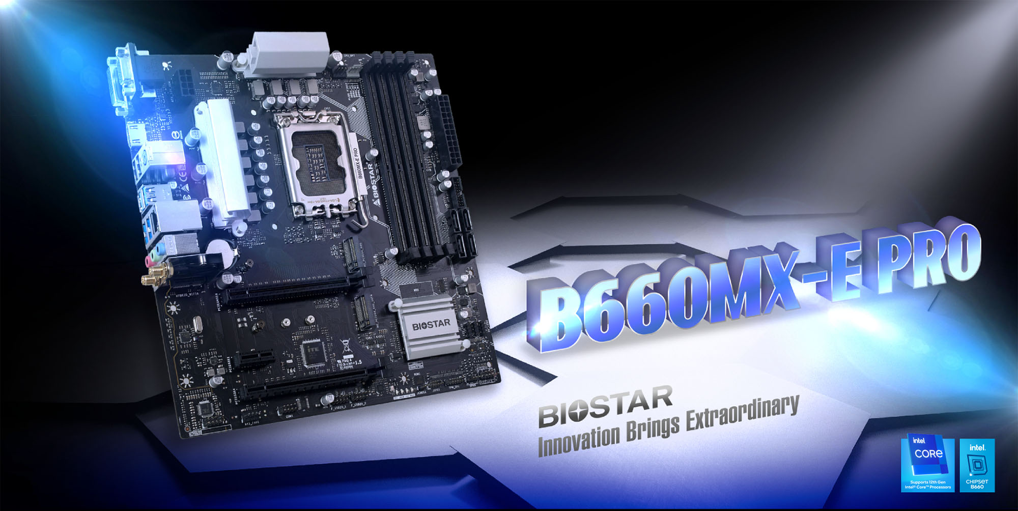 B660MX-E PRO｜BIOSTAR｜株式会社アユート PCパーツ・VR・オーディオ等周辺機器 総合代理店