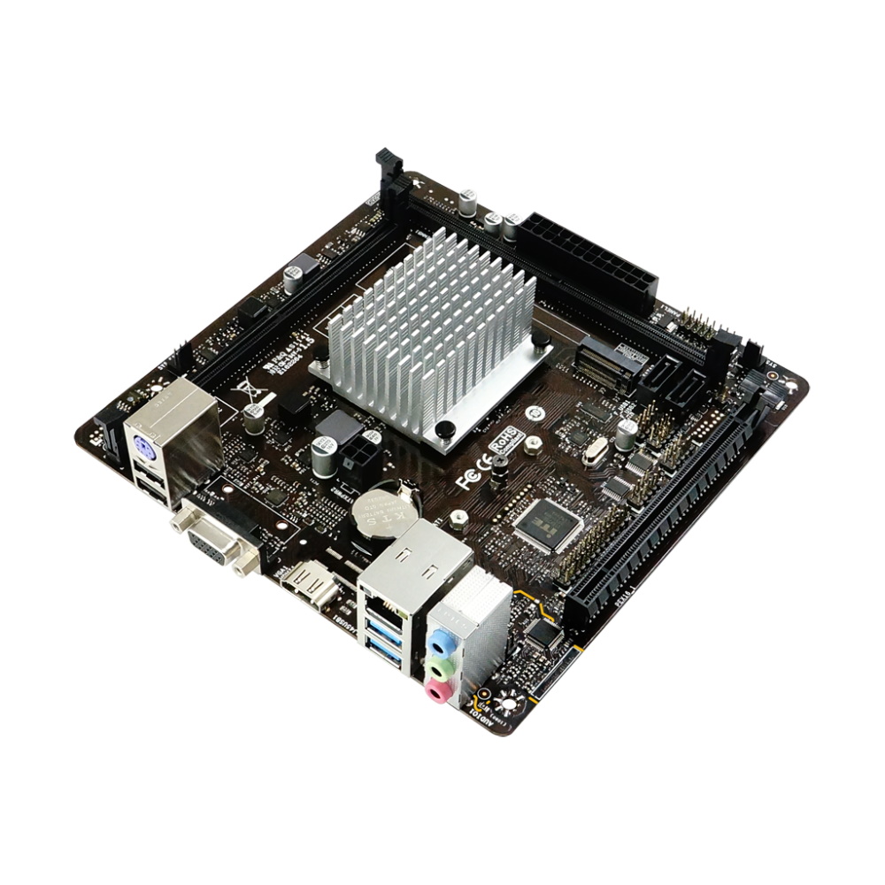 Celeron J4125」オンボードのMini-ITXマザーボード「J4125NHU