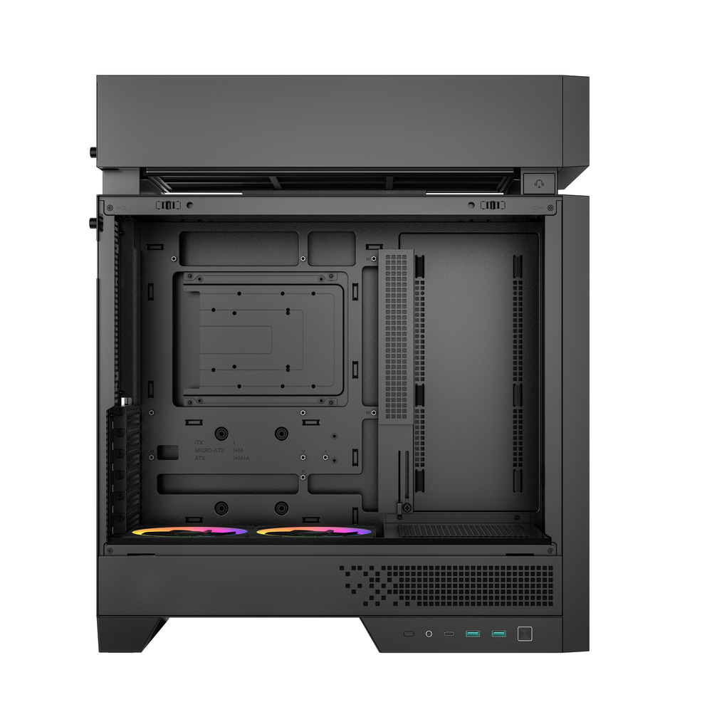 革新的なハイパースプリット構造を採用したPCケース・簡易水冷クーラー