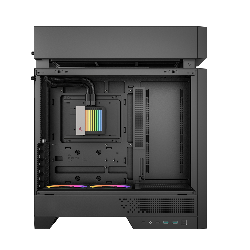 革新的なハイパースプリット構造を採用したPCケース・簡易水冷クーラー