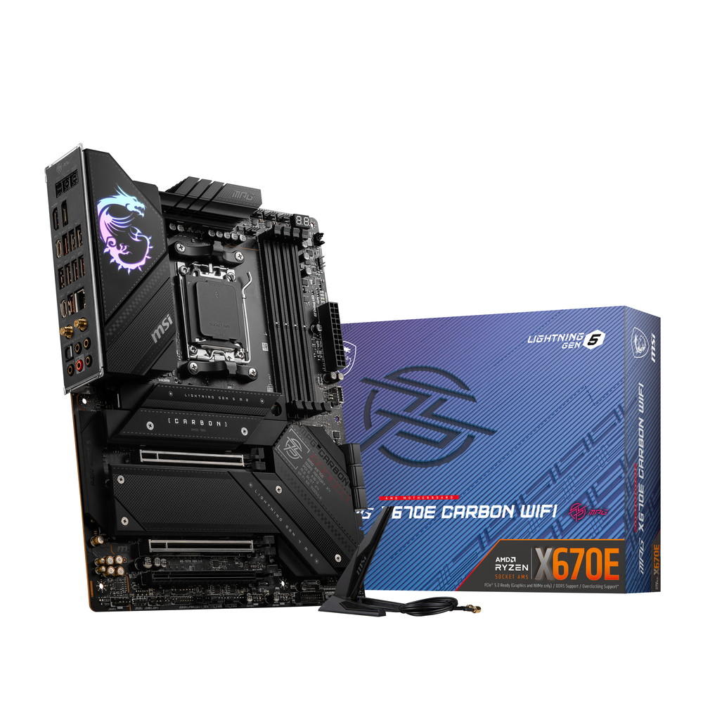 AMD X670Eマザーボード「MEG X670E ACE」「MPG X670E CARBON WIFI 