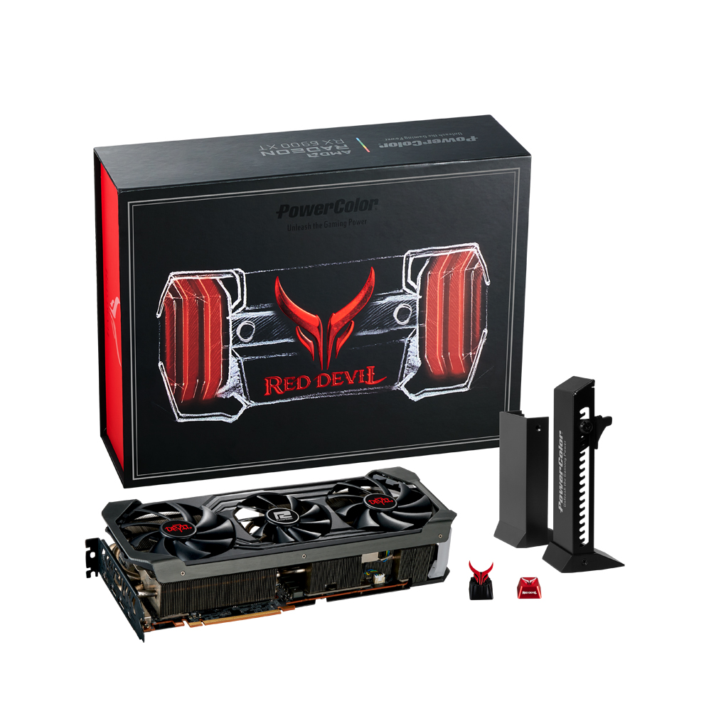 ☆決算特価商品☆ Red Devil AMD Radeon RX 6900XT 16GB GDDR6 AXRX 16GBD6-3DHE OC  PCIExp 元箱あり PowerColorグラボ