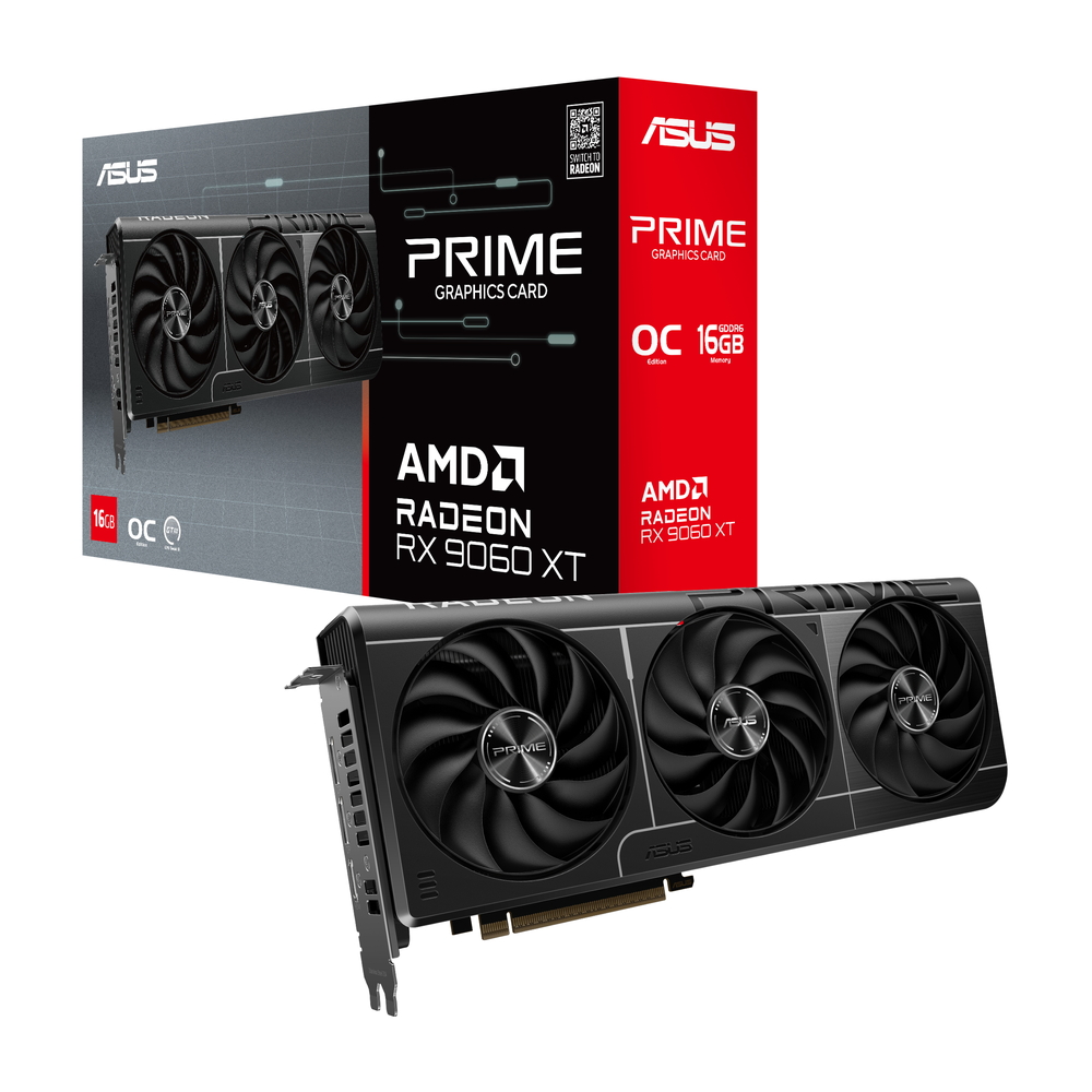 AMD Radeon RX 9060 XT搭載グラフィックカード4製品が発売