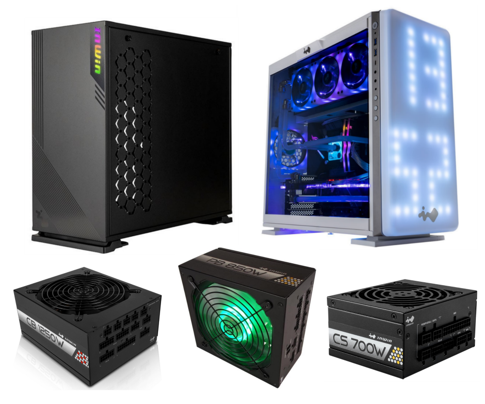 IN WINより、PCケース「103」「307」、電源ユニット「CB-1050W」「CB ...