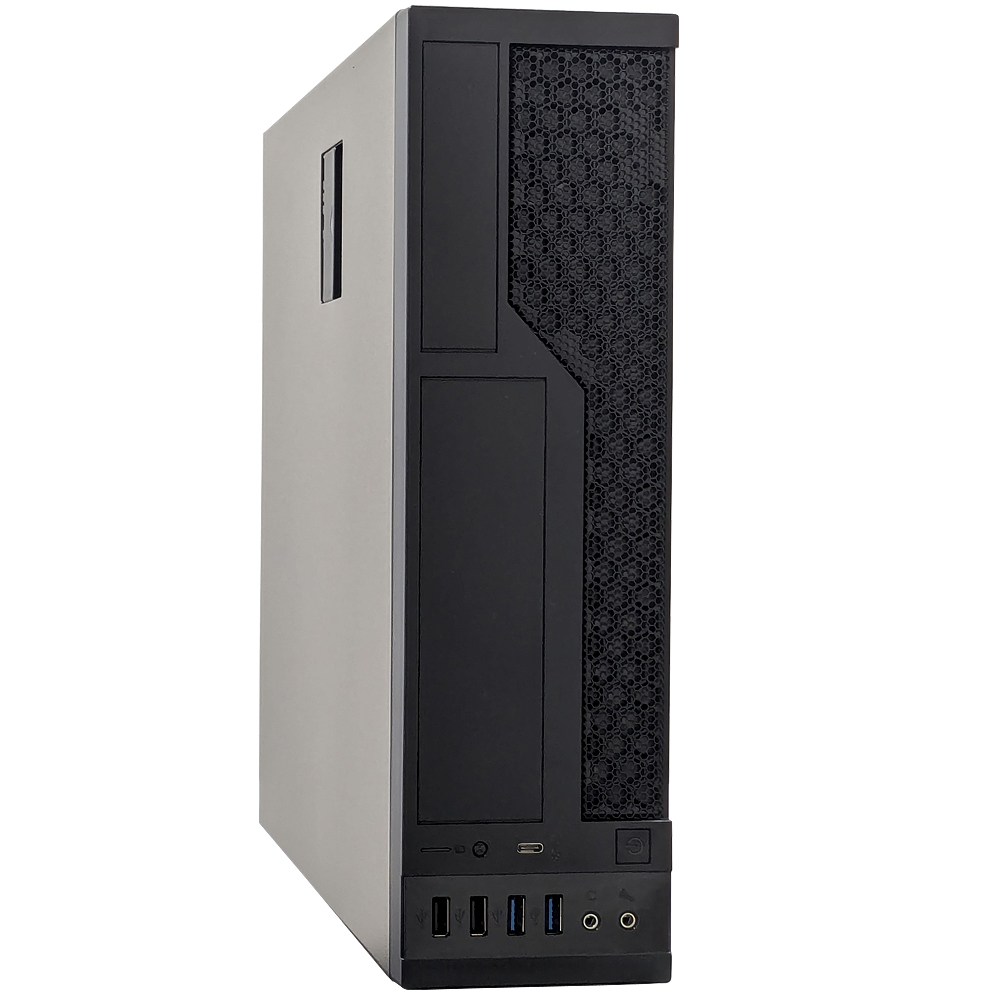 80PLUS GOLD 300W電源ユニット、90mmファン標準搭載。USB 3.2 Gen2x2