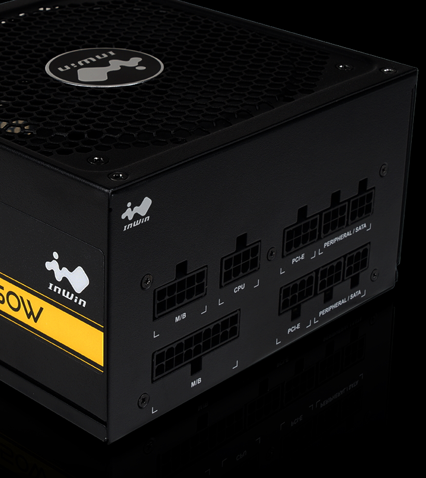 inwin P65F 650W 電源ユニット P65 (650 Watts 80+ Gold Fully Modular PSU) – InWinStore