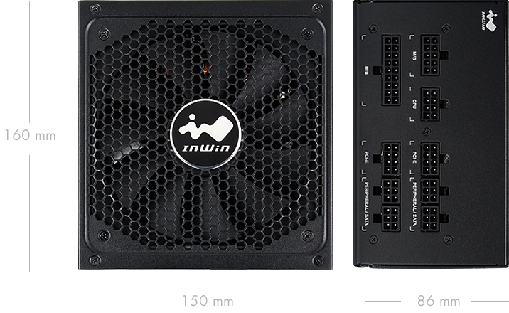 inwin P65F 650W 電源ユニット P65F｜In Win｜株式会社アユート PCパーツ・VR・オーディオ等